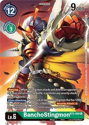 BanchoStingmon (Across Time Pre-Release) — Release Special Booster 1.5 Digimon Card Game card by Nakano Haito