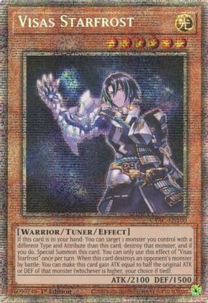 Visas Starfrost (Starlight Rare) — Yu-Gi-Oh! card