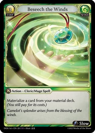 Beseech the Winds — Dawn of Ashes 1st Edition