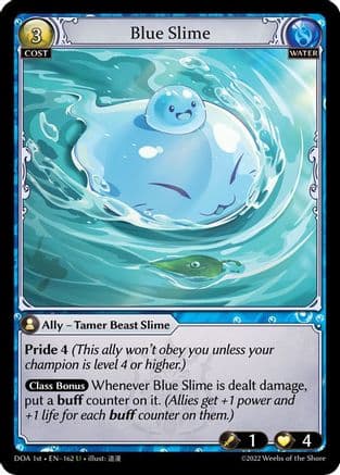 Blue Slime — Dawn of Ashes 1st Edition