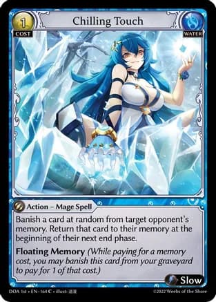 Chilling Touch — Dawn of Ashes 1st Edition