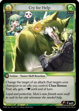 Cry for Help — Dawn of Ashes 1st Edition