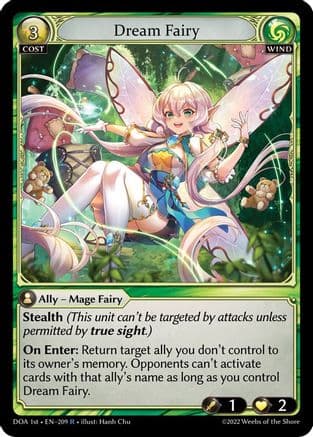 Dream Fairy — Dawn of Ashes 1st Edition
