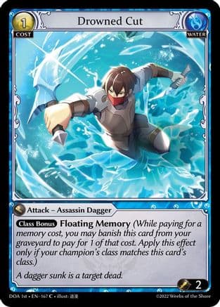 Drowned Cut — Dawn of Ashes 1st Edition