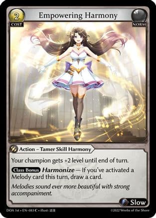 Empowering Harmony — Dawn of Ashes 1st Edition