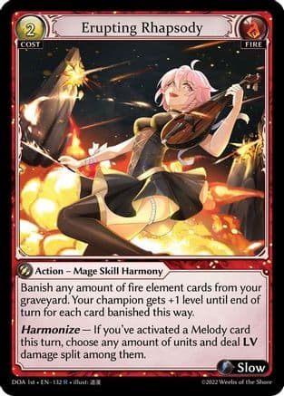 Erupting Rhapsody — Dawn of Ashes 1st Edition