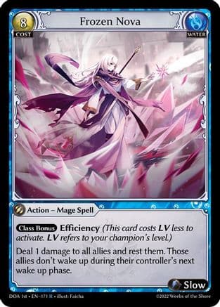 Frozen Nova — Dawn of Ashes 1st Edition