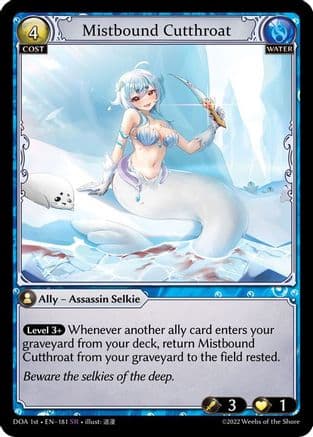 Mistbound Cutthroat — Dawn of Ashes 1st Edition