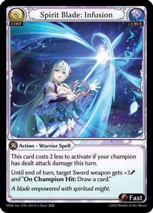 Spirit Blade: Infusion — Dawn of Ashes 1st Edition