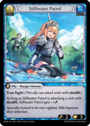 Stillwater Patrol — Dawn of Ashes 1st Edition