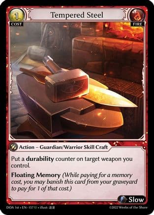 Tempered Steel — Dawn of Ashes 1st Edition