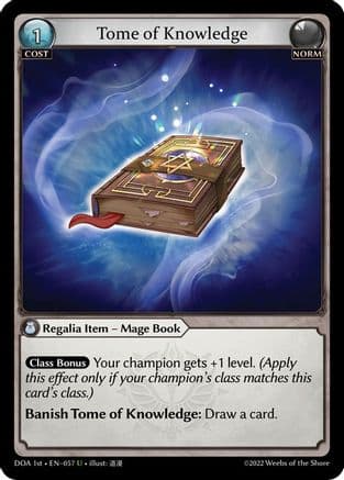 Tome of Knowledge — Dawn of Ashes 1st Edition
