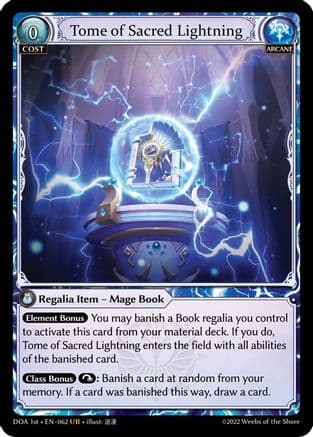 Tome of Sacred Lightning — Dawn of Ashes 1st Edition