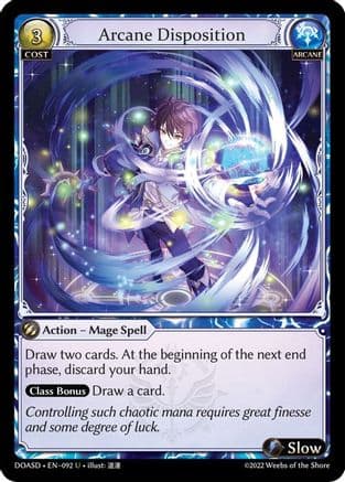 Arcane Disposition — Dawn of Ashes Starter Decks