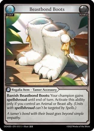 Beastbond Boots — Dawn of Ashes Starter Decks