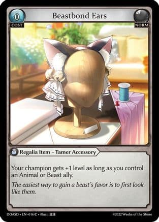 Beastbond Ears — Dawn of Ashes Starter Decks
