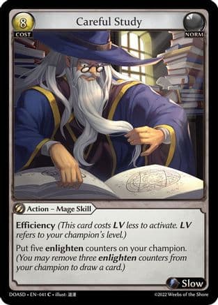 Careful Study — Dawn of Ashes Starter Decks