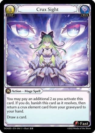 Crux Sight — Dawn of Ashes Starter Decks