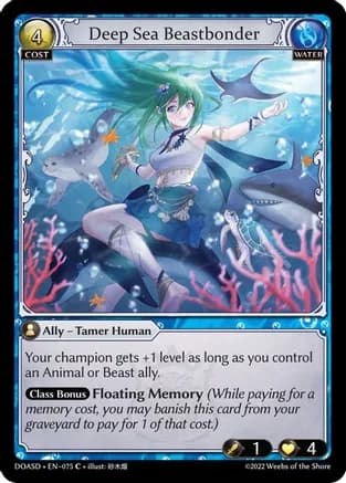 Deep Sea Beastbonder — Dawn of Ashes Starter Decks