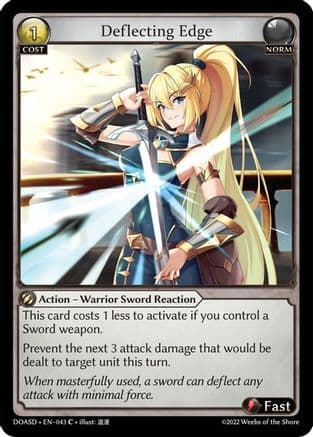 Deflecting Edge — Dawn of Ashes Starter Decks
