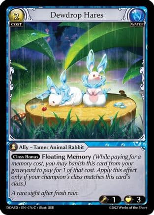 Dewdrop Hares — Dawn of Ashes Starter Decks