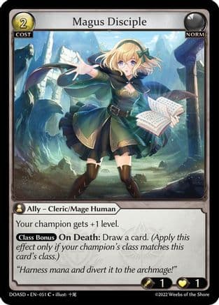 Magus Disciple — Dawn of Ashes Starter Decks