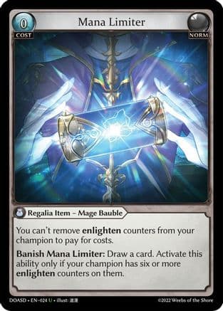 Mana Limiter — Dawn of Ashes Starter Decks
