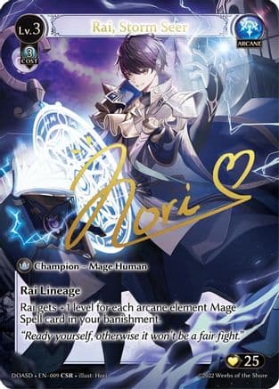 Rai, Storm Seer (CSR) — Dawn of Ashes Starter Decks