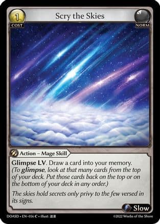 Scry the Skies — Dawn of Ashes Starter Decks