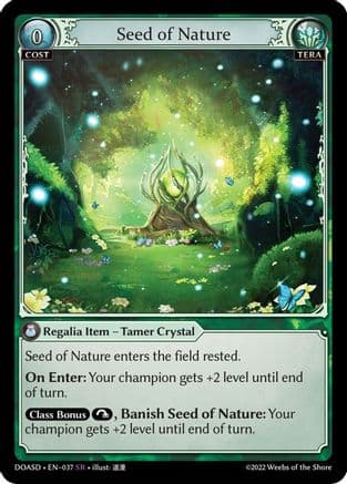 Seed of Nature — Dawn of Ashes Starter Decks