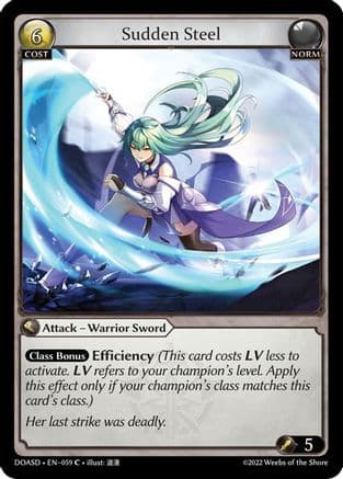 Sudden Steel — Dawn of Ashes Starter Decks