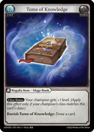 Tome of Knowledge — Dawn of Ashes Starter Decks