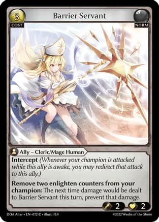 Barrier Servant — Dawn of Ashes Alter Edition