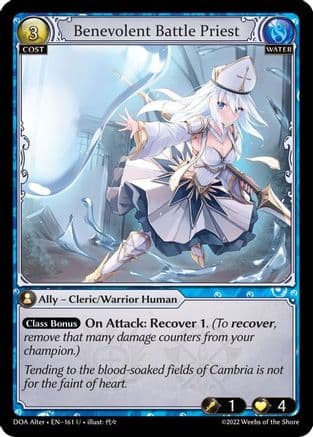 Benevolent Battle Priest — Dawn of Ashes Alter Edition