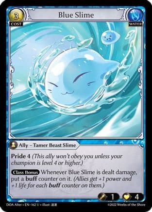 Blue Slime — Dawn of Ashes Alter Edition