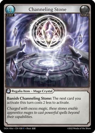 Channeling Stone — Dawn of Ashes Alter Edition