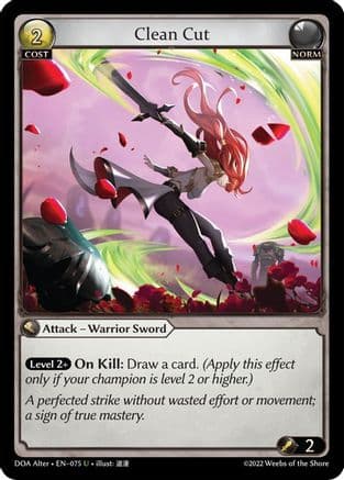 Clean Cut — Dawn of Ashes Alter Edition