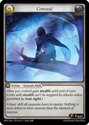 Conceal — Dawn of Ashes Alter Edition
