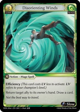 Disorienting Winds — Dawn of Ashes Alter Edition