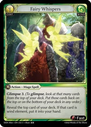 Fairy Whispers — Dawn of Ashes Alter Edition