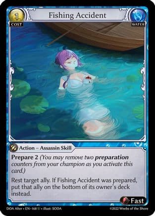 Fishing Accident — Dawn of Ashes Alter Edition
