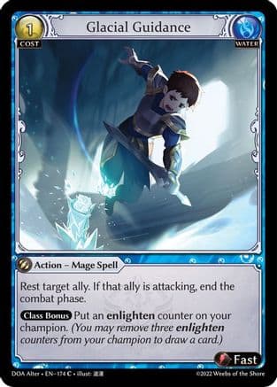 Glacial Guidance — Dawn of Ashes Alter Edition