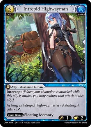 Intrepid Highwayman — Dawn of Ashes Alter Edition