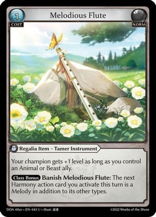 Melodious Flute — Dawn of Ashes Alter Edition