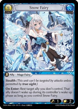 Snow Fairy — Dawn of Ashes Alter Edition