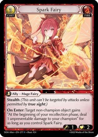Spark Fairy — Dawn of Ashes Alter Edition