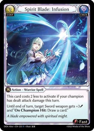 Spirit Blade: Infusion — Dawn of Ashes Alter Edition