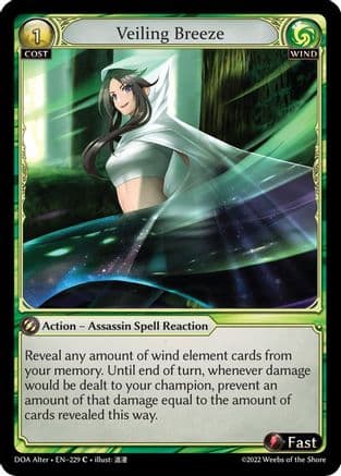 Veiling Breeze — Dawn of Ashes Alter Edition