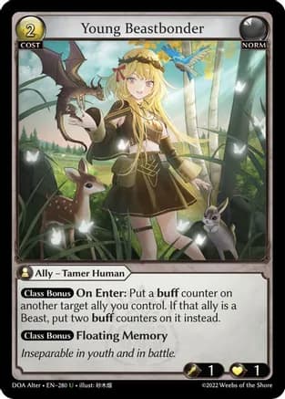 Young Beastbonder — Dawn of Ashes Alter Edition