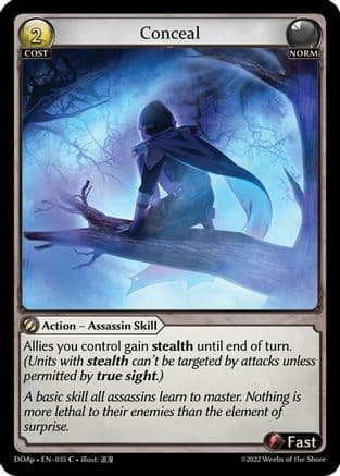 Conceal — Dawn of Ashes Prelude